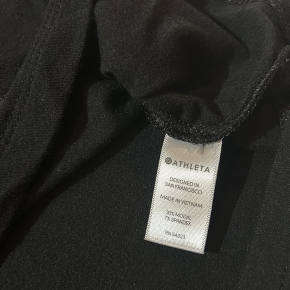 Athleta Black Sleeveless Dress. Small - Picture 9 of 10
